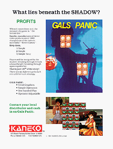 Gals Panic (set 2) MAME2003Plus Game Cover